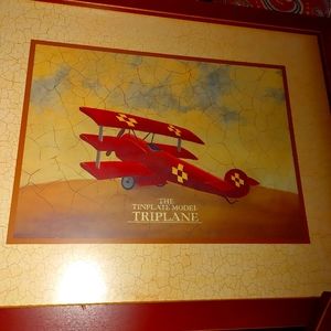 Ship and Airplane Framed Prints